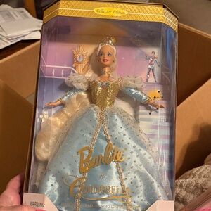 Barbie Cinderella Collector Doll in Blue and Gold